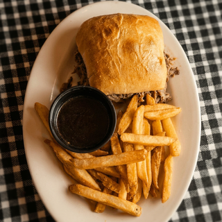 Shaved & Seasoned Prime Rib Sandwich